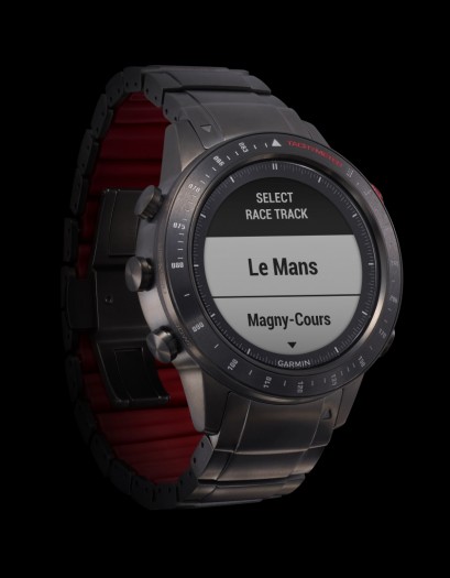 Auf der Driver sind eine Reihe von Rennkursen abgespeichert. (Bild: Garmin)