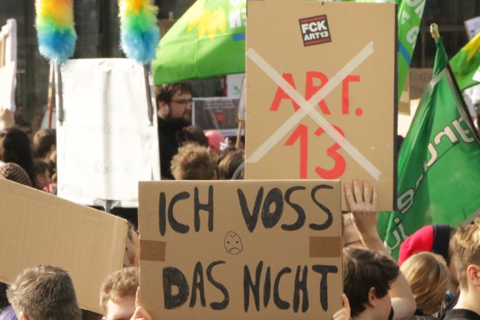 Verhandlungsführer Axel Voss (CDU) war häufig Zielscheibe der Kritik. (Foto: Friedhelm Greis/Golem.de)