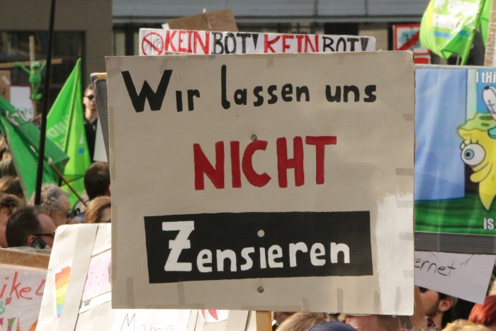 Nutzer befürchten durch die Uploadfilter den Aufbau einer Zensur-Infrastruktur. (Foto: Friedhelm Greis/Golem.de)