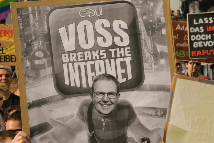 Axel Voss gilt als &amp;quot;Vater&amp;quot; der Reform, obwohl sich vor allem die EU-Mitgliedstaaten in den Verhandlungen durchgesetzt haben. (Foto: Friedhelm Greis/Golem.de)