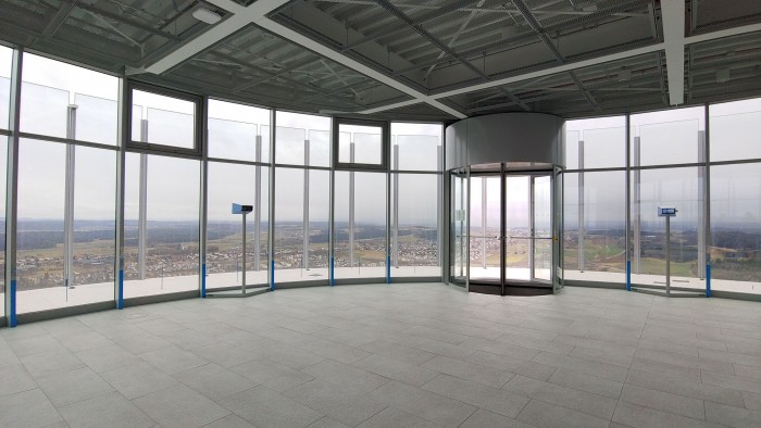 Die Aussichtsplattform ist die höchste in Deutschland. (Bild: Martin Wolf/Golem.de)