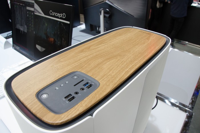 Acer zeigt ConceptD-Ger&auml;te. (Bild: Nico Ernst/Golem.de)