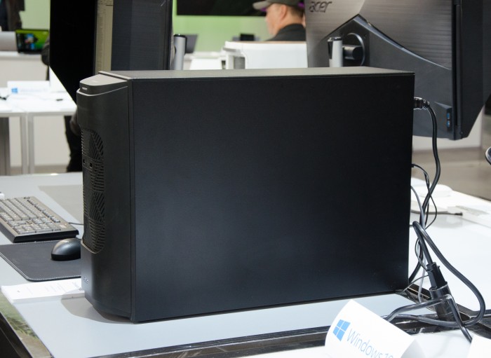 Acer zeigt ConceptD-Ger&auml;te. (Bild: Nico Ernst/Golem.de)