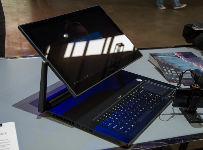 Acer zeigt ConceptD-Ger&auml;te. (Bild: Nico Ernst/Golem.de)