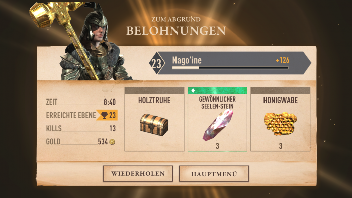 Alternativ steigen wir in den Abgrund und kämpfen uns Ebene für Ebene durch.  (Bild: Bethesda, Screenshot: Golem.de)