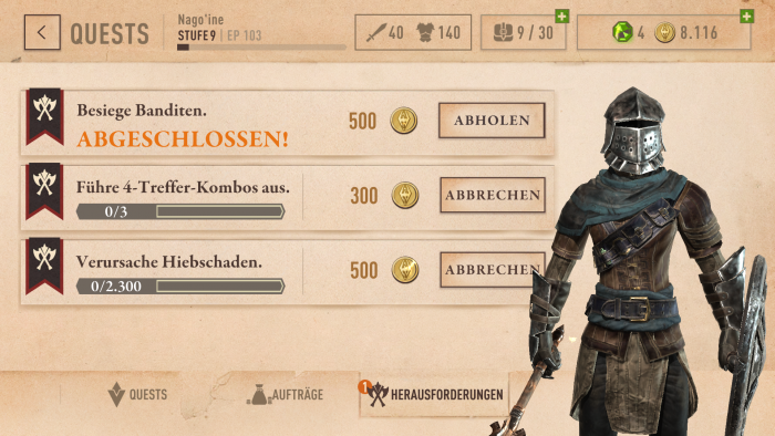 Bestimmte Aktionen belohnt TES Blades mit Gold. (Bild: Bethesda, Screenshot: Golem.de)