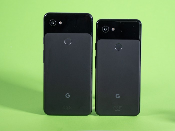 Vom Design her unterscheiden sich die beiden neuen Pixel-Smartphones nicht vom Pixel 3 - das Gehäuse ist allerdings aus Kunststoff, und nicht aus Glas. (Bild: Martin Wolf/Golem.de)
