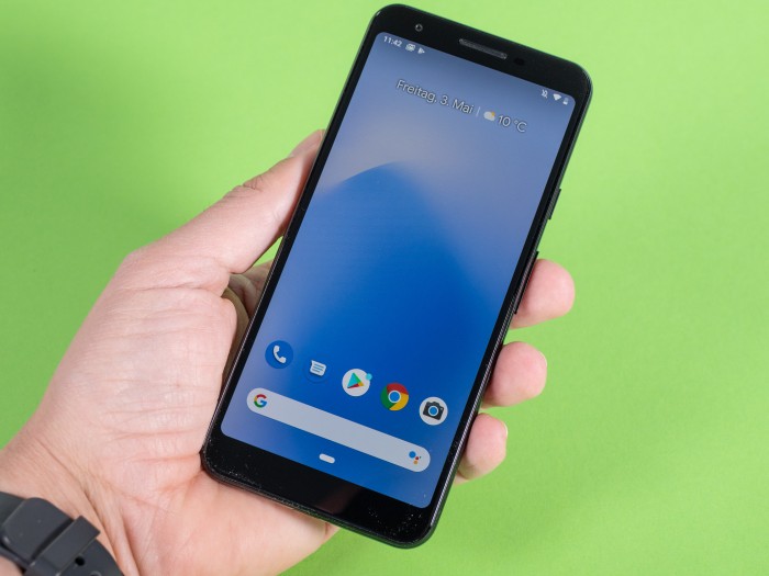 Beide neuen Pixel-Smartphones verwenden OLED-Bildschirme.