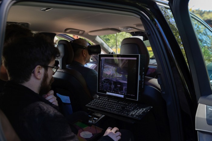 Das Varjo XR-1 im Einsatz bei Volvo (Bild: Varjo)