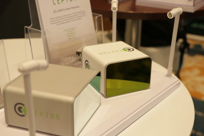 Ein Evaluierungsbausatz mit zwei Laserscannern vom Typ Vista kostet 20.000 Euro. (Foto: Friedhelm Greis/Golem.de)