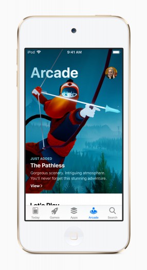 Auch Spiele lassen sich auf dem iPod Touch spielen, das Display ist mit 4 Zoll allerdings sehr klein. (Bild: Apple)