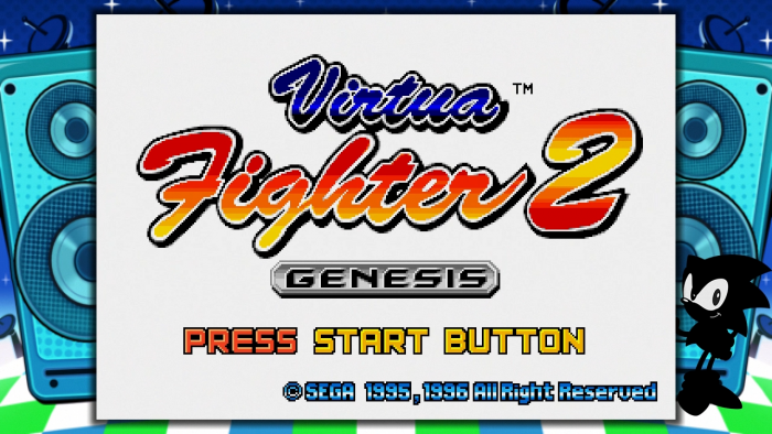Virtua Fighter 2 für das Mega Drive Mini (Bild: Sega/Koch Media)