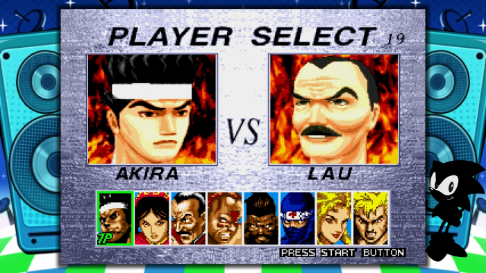Virtua Fighter 2 für das Mega Drive Mini (Bild: Sega/Koch Media)
