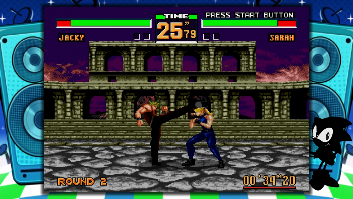 Virtua Fighter 2 für das Mega Drive Mini (Bild: Sega/Koch Media)