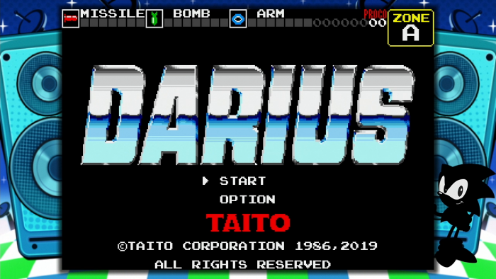 Darius für das Mega Drive Mini (Bild: Sega/Koch Media)