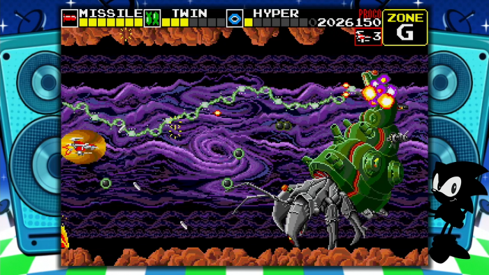  Darius für das Mega Drive Mini (Bild: Sega/Koch Media)