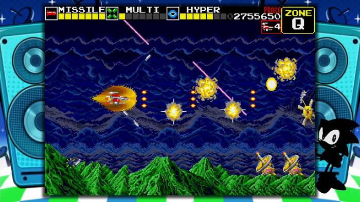 Darius  für das Mega Drive Mini (Bild: Sega/Koch Media)