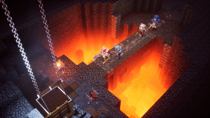 Artwork von Minecraft Dungeons (Bild: Microsoft)
