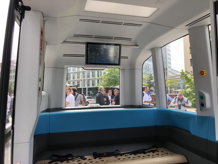 Zehn Passagiere passen hinein. (Bild: Dirk Kunde)