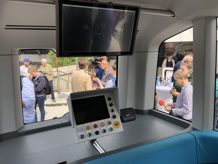 Am Anfang wird aus Sicherheitsgründen eine Begleitperson an Bord sein. (Bild: Dirk Kunde)