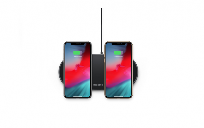 Mophies drahtlose Ladestation für bis zu zwei Geräte (Bild: Apple)