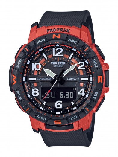 Die Uhr lässt sich zudem per Bluetooth mit einem Smartphone verbinden. (Bild: Casio)