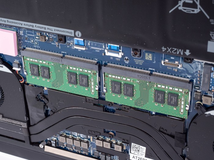 Zwei RAM-Steckplätze sind vorhanden. (Bild: Martin Wolf/Golem.de)