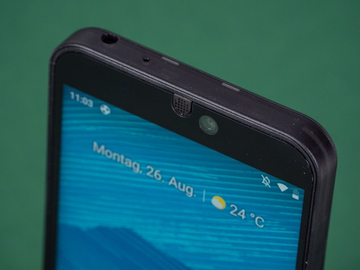 Das Fairphone 3 hat einen Klinkenanschluss für Kopfhörer. (Bild: Martin Wolf/Golem.de)