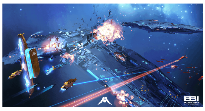 Konzeptzeichnung von Homeworld 3 (Bild: Gearbox Publishing)