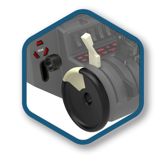 Das Schubreglersystem Bravo Throttle Quadrant. (Bild: Honeycomb Aeronautical)