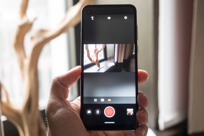 Actionkamera auf dem One Action im Einsatz. (Bild: Martin Wolf/Golem.de)