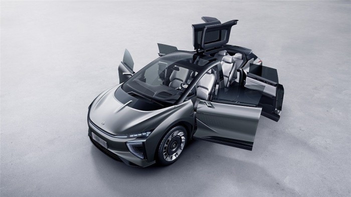 Auffällig ist das Türkonzept. (Bild: Human Horizons)