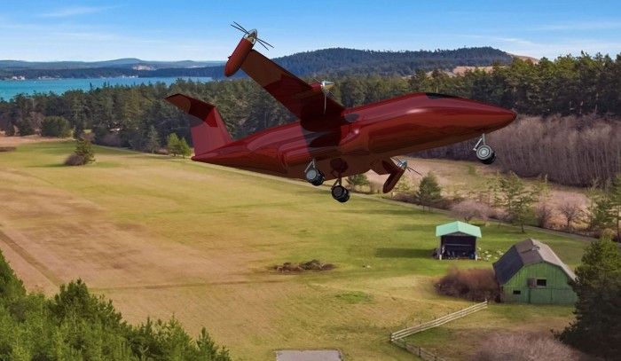 Xargo startet und landet mit geschwenkten Triebwerksgondeln. (Bild: TU Dresden)