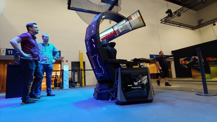 Acer Predator Thronos (Bild: Martin Wolf/Golem.de)