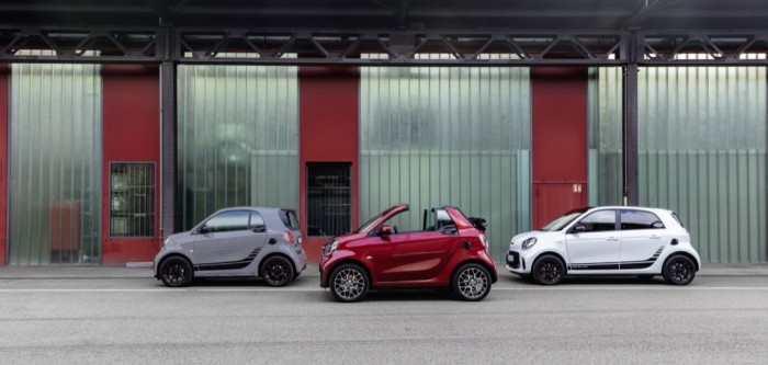 Die neue Smart-Modellgeneration (Bild: Daimler)