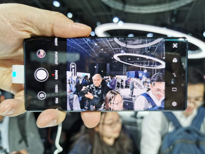 Die Kamera-App des Mate 30 Pro von Huawei (Bild: Tobias Költzsch/Golem.de)