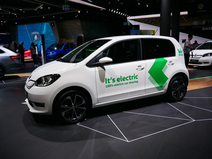 Der Kleinwagen Citigo soll in Prag für elektrisches Car-Sharing eingesetzt werden. (Foto: Dirk Kunde)