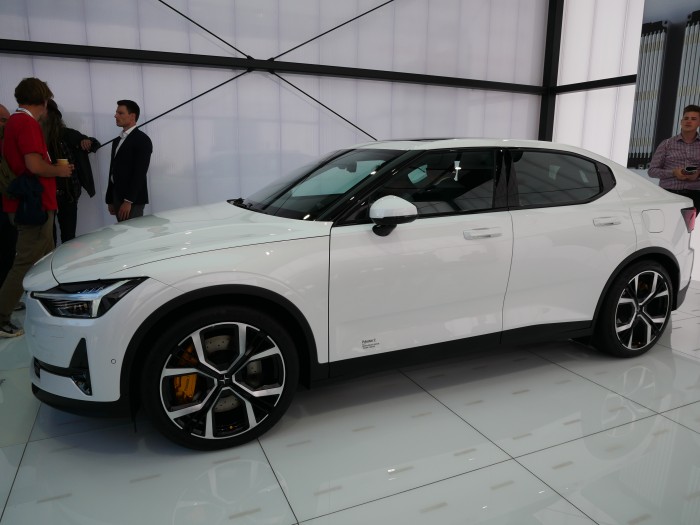 Volvo präsentiert sein Elektroauto der Marke Polestar. (Foto: Dirk Kunde)