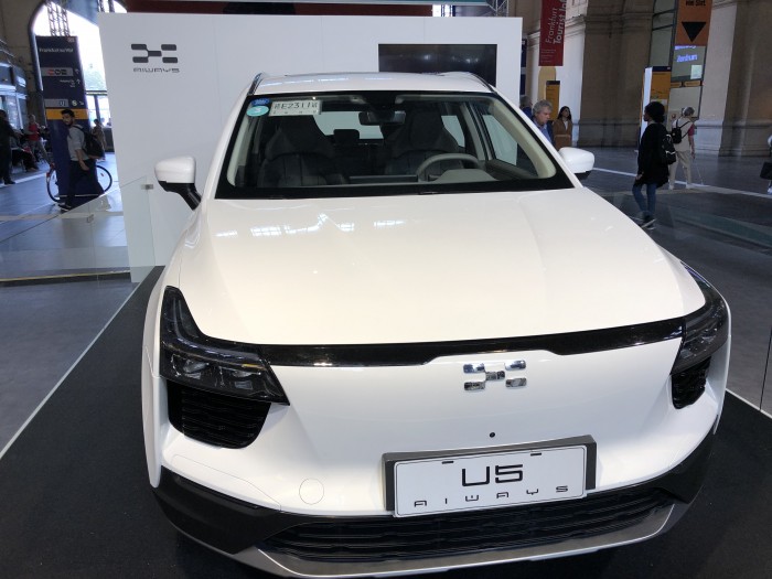 Der U5 des chinesischen Anbieters Aiways soll ab 2020 in Deutschland verkauft werden. (Foto: Dirk Kunde)