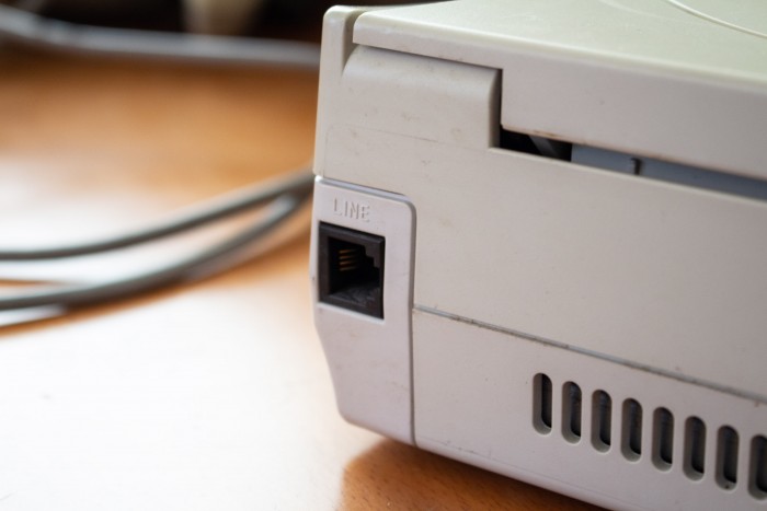 Das Modem wurde nicht von vielen Titeln genutzt. (Bild: Martin Wolf/Golem.de)