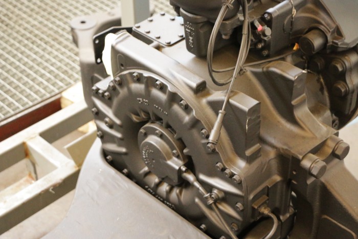 Die beiden Motoren verfügen jeweils über 125 kW Leistung. (Foto: Friedhelm Greis) 