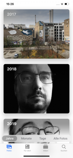 ... und Jahresansicht sieht jetzt anders aus. (Screenshot: Golem.de)