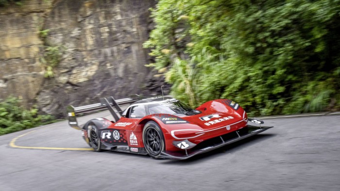 ... f&uuml;r den elektrischen Bergrenner ID.R. (Bild: Volkswagen AG)