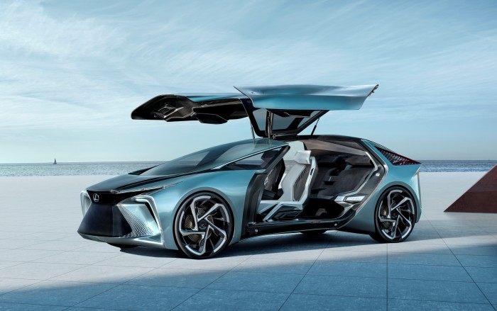 Ein Akku mit 110 kWh soll eine Reichweite von 500 Kilometern ermöglichen.  (Foto: Lexus)