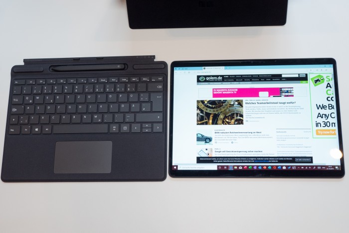 Surface Pro X (Bild: Martin Wolf/Golem.de)