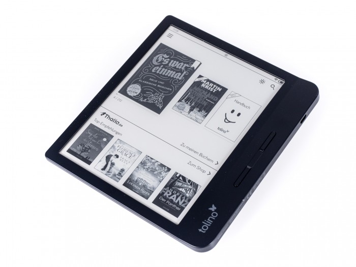 Der Vision 5 hat diesmal die Blättertasten auf der rechten Seite. (Bild: Martin Wolf/Golem.de)