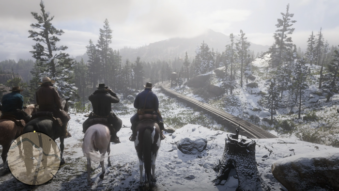 Red Dead Redemption 2 auf der PS4 Pro (Bild: Rockstar Games/Screenshot: Golem.de)