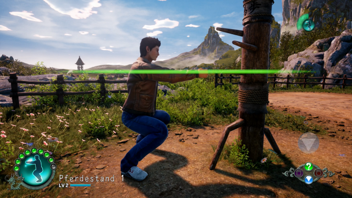 Durch solche &Uuml;bungen optimieren wir die Charatkerwerte. (Bild: Deep Silver/Screenshot: Golem.de)