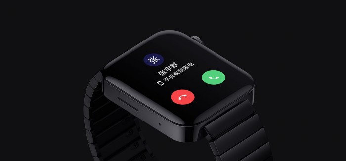 Die neue Mi Watch von Xiaomi sieht der Apple Watch auf den ersten Blick sehr ähnlich. (Bild: Xiaomi/Screenshot: Golem.de)