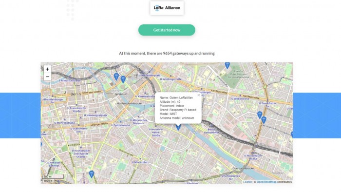 Das Gateway haben wir auf der Seite von The Things Network angemeldet. (Screenshot: Golem.de)